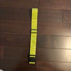 Yellow reflector belt
